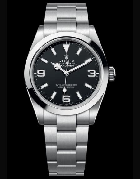 Rolex Explorer 40 watch: Oystersteel .